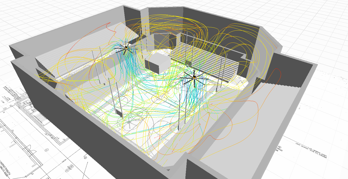ine gute Luftzirkulation ist entscheidend für ein effektives Training. Sichere dir die beste Luftzirkulation mit einer AirFlow-Analyse von Wingstec